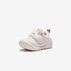 Anta Kids 5U Synthetic Leather Mesh Comfortable Versatile Lightweight Shock Absorbing Low Top Walking Shoes Baby Shoes Pink 322440001-2