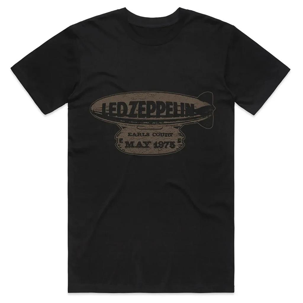Led Zeppelin Rock Band 2026 New Spring Summer Unisex 100 Cotton Album Print TShirt Hip Hop Y2K Fashion Tshirts