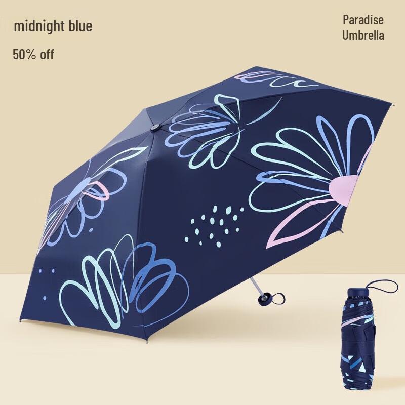

Tiangtang 5-Fold UV Protection Capsule Umbrella