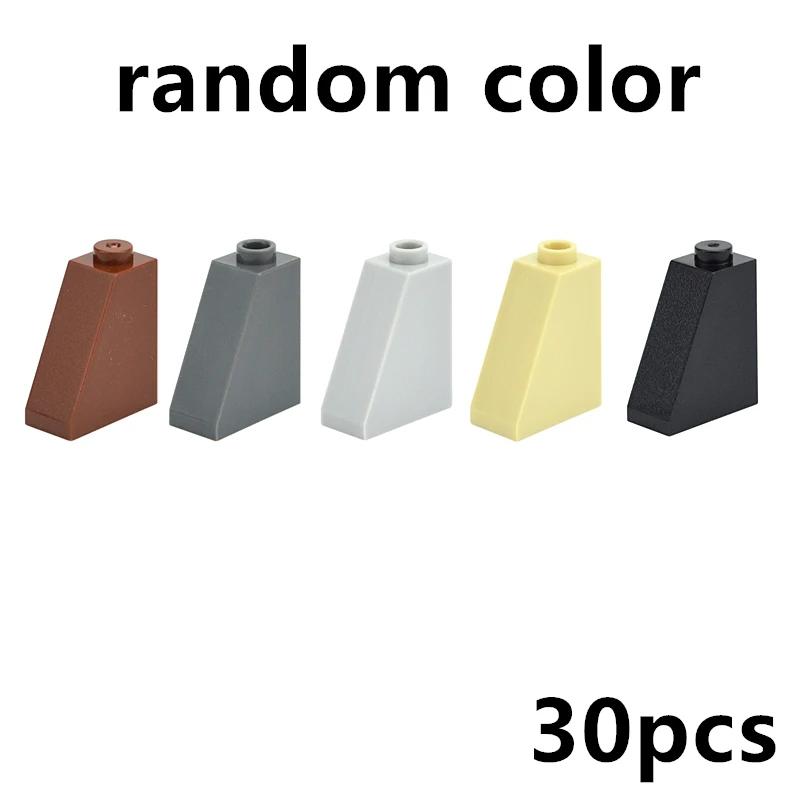 DIY Slope Building Blocks Thick Figure Bricks 1x2 2x2 Dots Educational Bulk Creative Size Compatible 3037 4460 60481 2449 3685