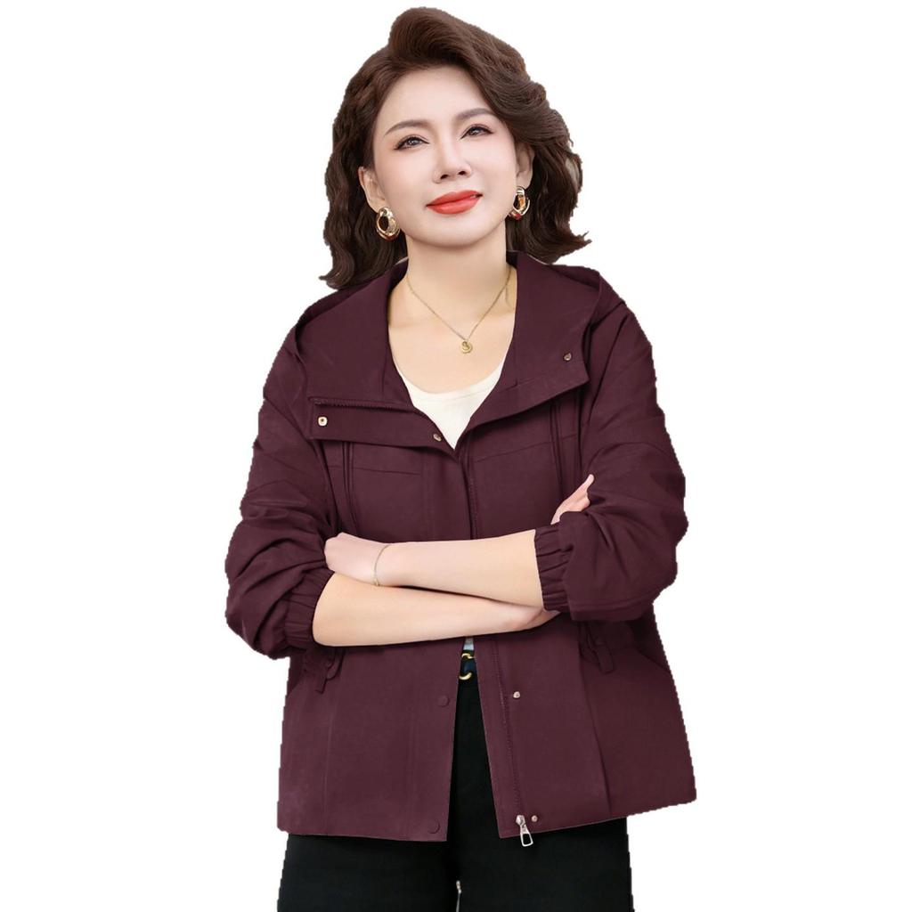 2026 Spring Jacket for Stylish Middle-Aged Women - Plus Size