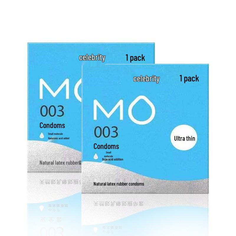 Mingliu Granular Ribbed Long-Lasting Lubricated Condoms - 002 Night Watery Angel Xiaoye Mo