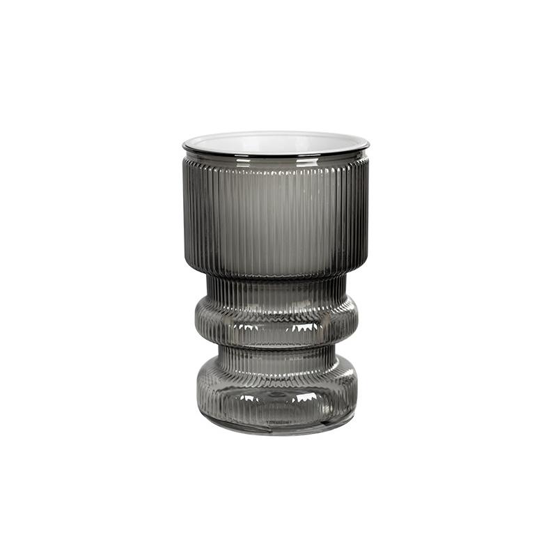 1PC Double-layer Solid Color Soil Cultivation Flowerpot Decorative Potted Pot Desktop Ornaments 3 Colors