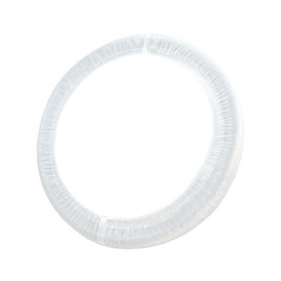 100 stk Engangs Universelle Plast Gjennomsiktige Vanntette Bilrattrekk