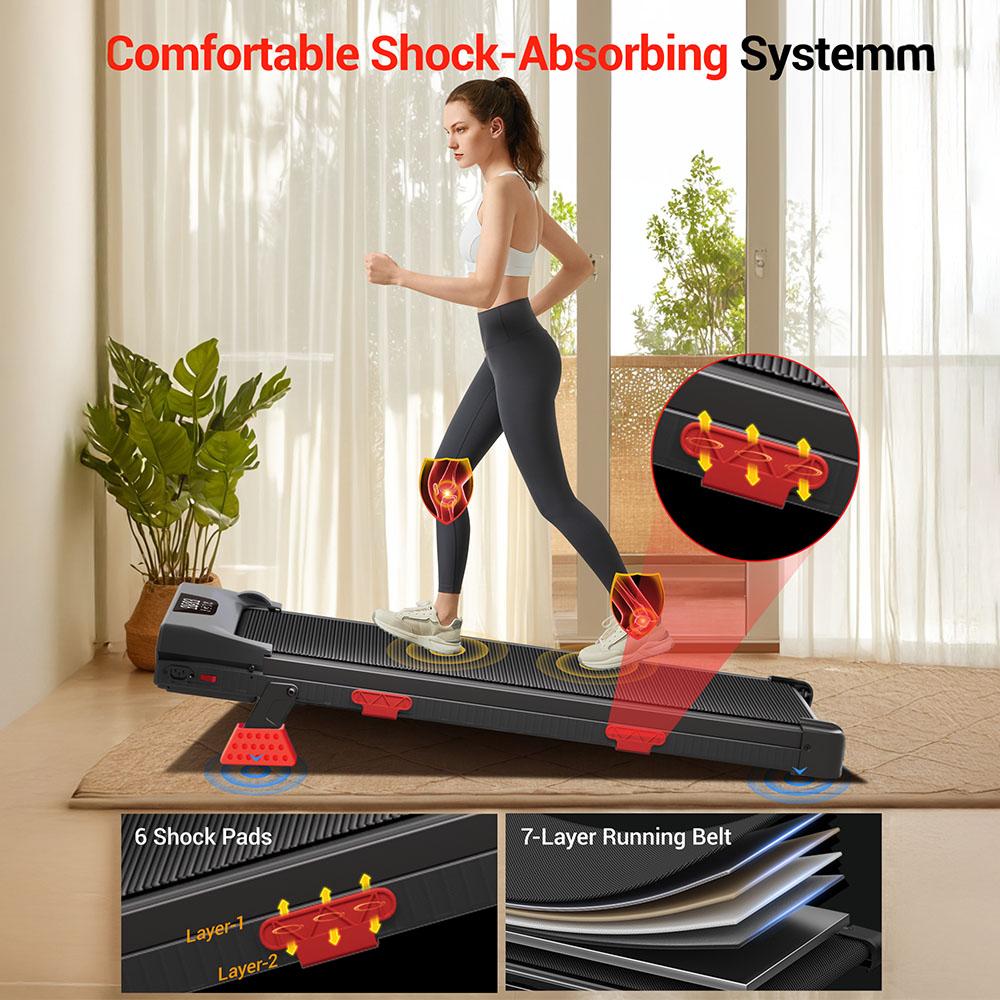 ROBORE U18     Foldable Treadmill with 12% Incline