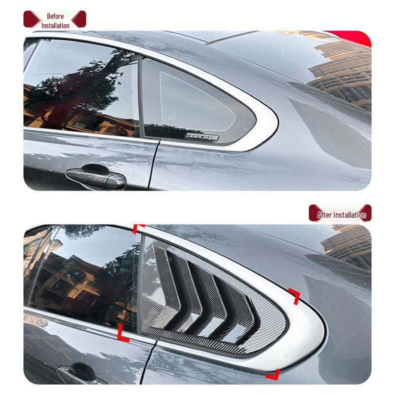 BMW 4 Series F36 (2014-2020) Rear Window Louver Sticker - Exterior Modification Accessory