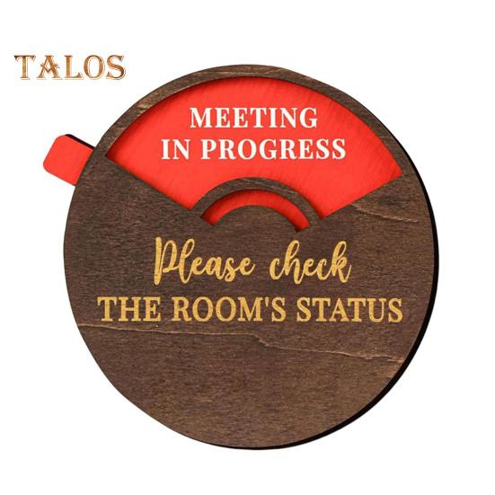

Вращающаяся деревянная табличка на дверь офиса «Совещание в разгаре» Знак на дверь офиса «Занят» Добро пожаловать, пожалуйста, постучите, декоративная табличка на дверь конференц-зала 15cm