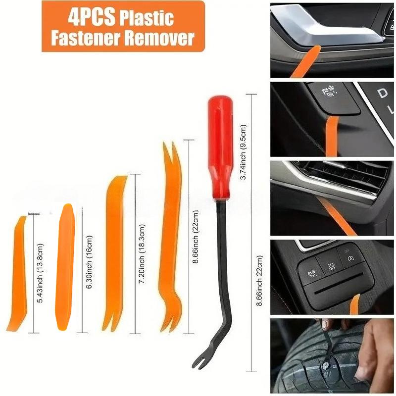Car Hand Tool Set for Stereo DVD Player Removal Dashboard & Interior Plastic Trim Panel Disassembly Kit Auto Repair Tools