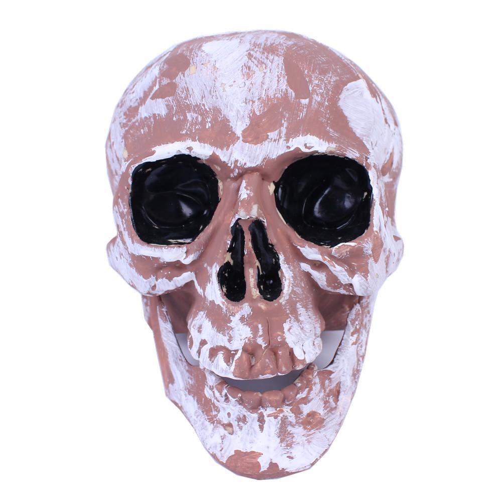 10,000 Halloween ghost festival decoration horror funny spoof trick trick prop plastic skull ornament