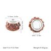 20Pcs 11.5mm Round Rhinestone Crystal Glass Big Hole Beads For Jewelry Making Charms For Bracelet Earrings Jewelry Accessories
