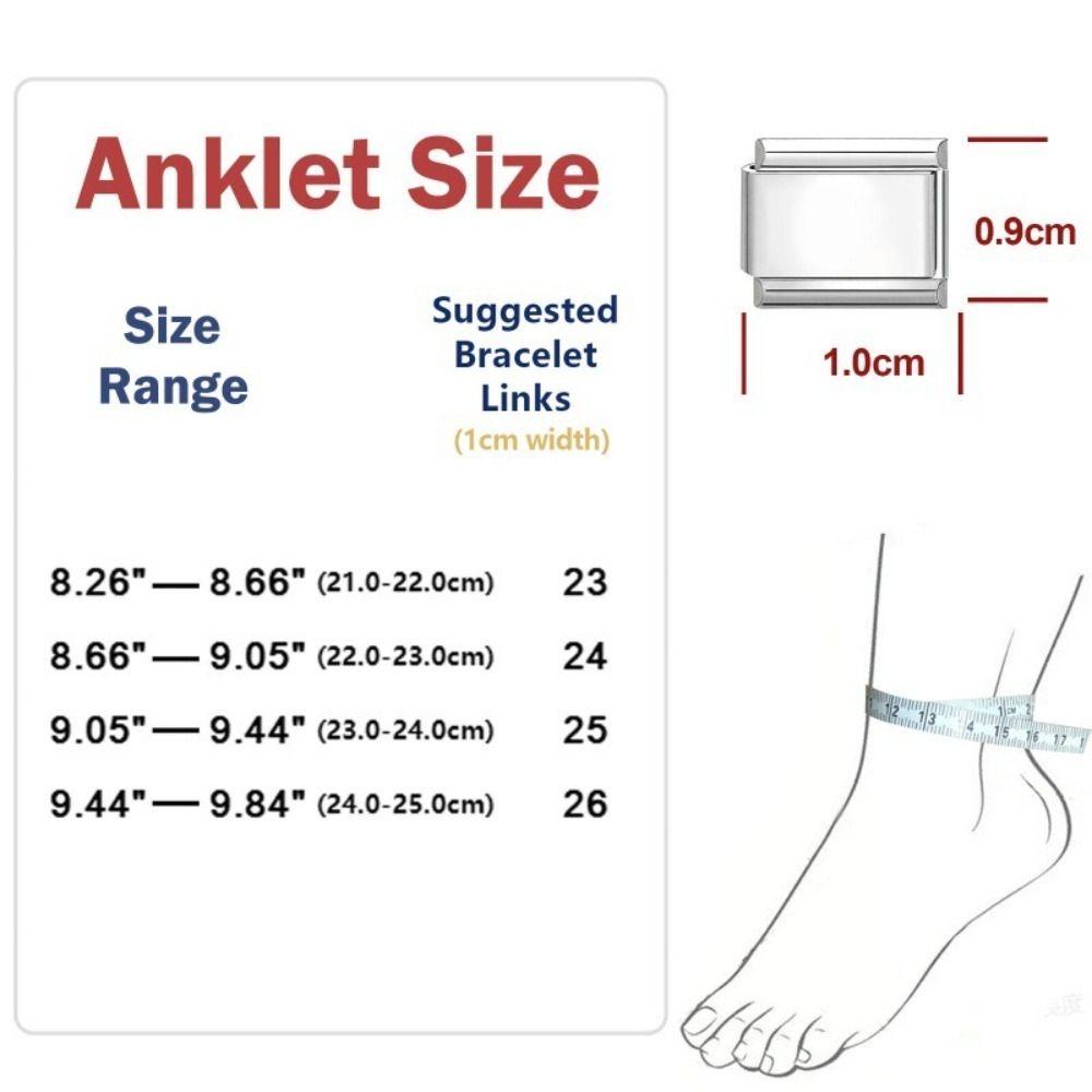 Double Chain Bracelet Charms Stainless Steel DIY Making Charm Bracelet Link Multi-Function Spliceable