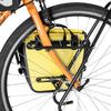 ROCKBROS Bicycle Rear Waterproof Shoulder Set of Pannier Large Capacity Carrier Bag Bag, Bag, 2, Bag, (Yellow (New Model))