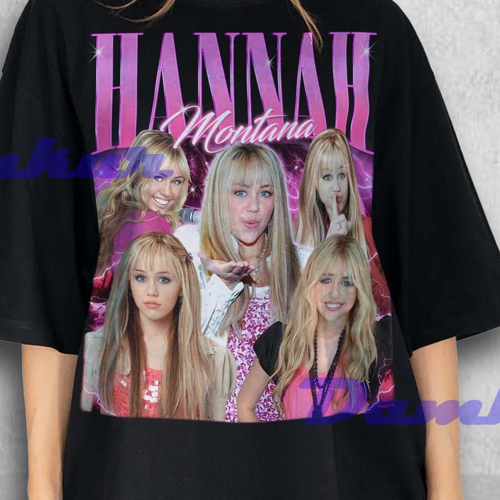 Hannah Montana Shirt, Hannah Montana Retro TShirt, Hannah Montana Vintage American Sitcom, Hannah Montana Tees, Hip Hop Rap T-shirt