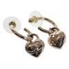 Chanel AB9094 Pierce Gold Metal Women