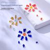 DIY Irregular Colored Tempered Glass Mosaic Candle Holder Coaster Lantern