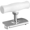 Stainless Steel Non-Slip Manual Can & Lid Opener, Multifunctional & Labor-Saving Design