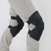 Oxford Cloth Plush Leg Gaiter Windproof Motorcycle Knee Protectors Adjustable Strap for Cold Weather Activities
