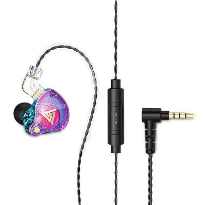 Wired Earphone In-ear Type Gaming Headphone Stereo Sound Headset with Detachable HiFi Stereo Sound Headset with Microphone