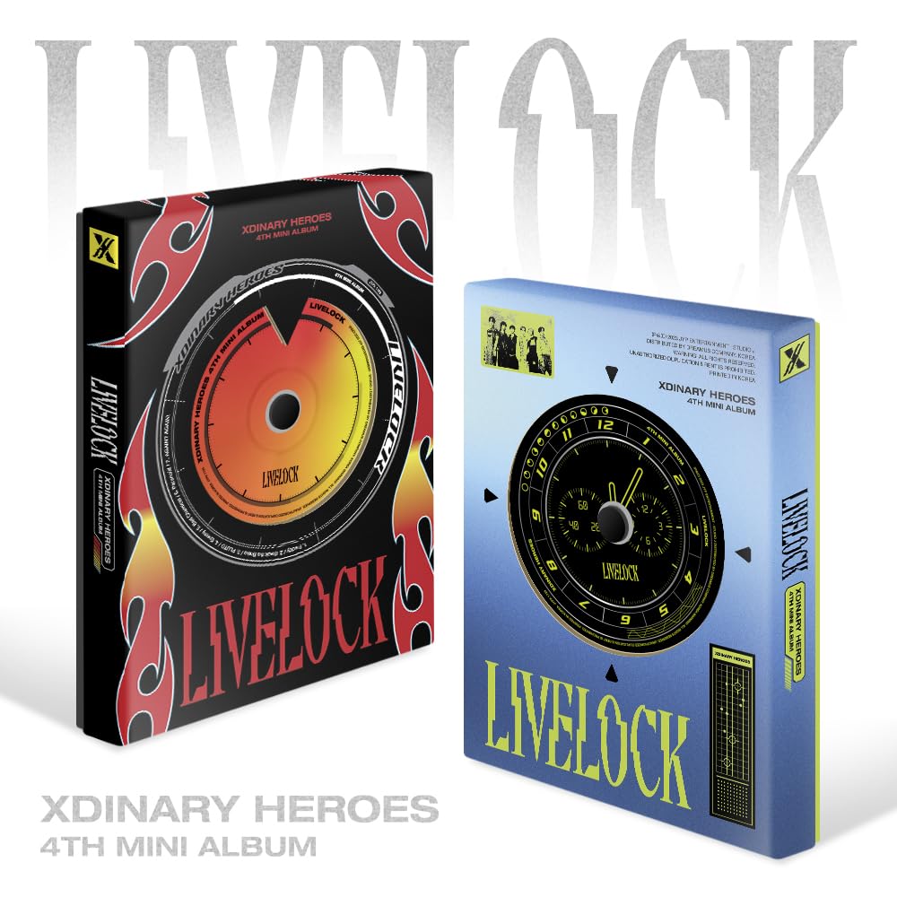 

Xdinary Heroes 4th Mini Album Livelock (Korean version)