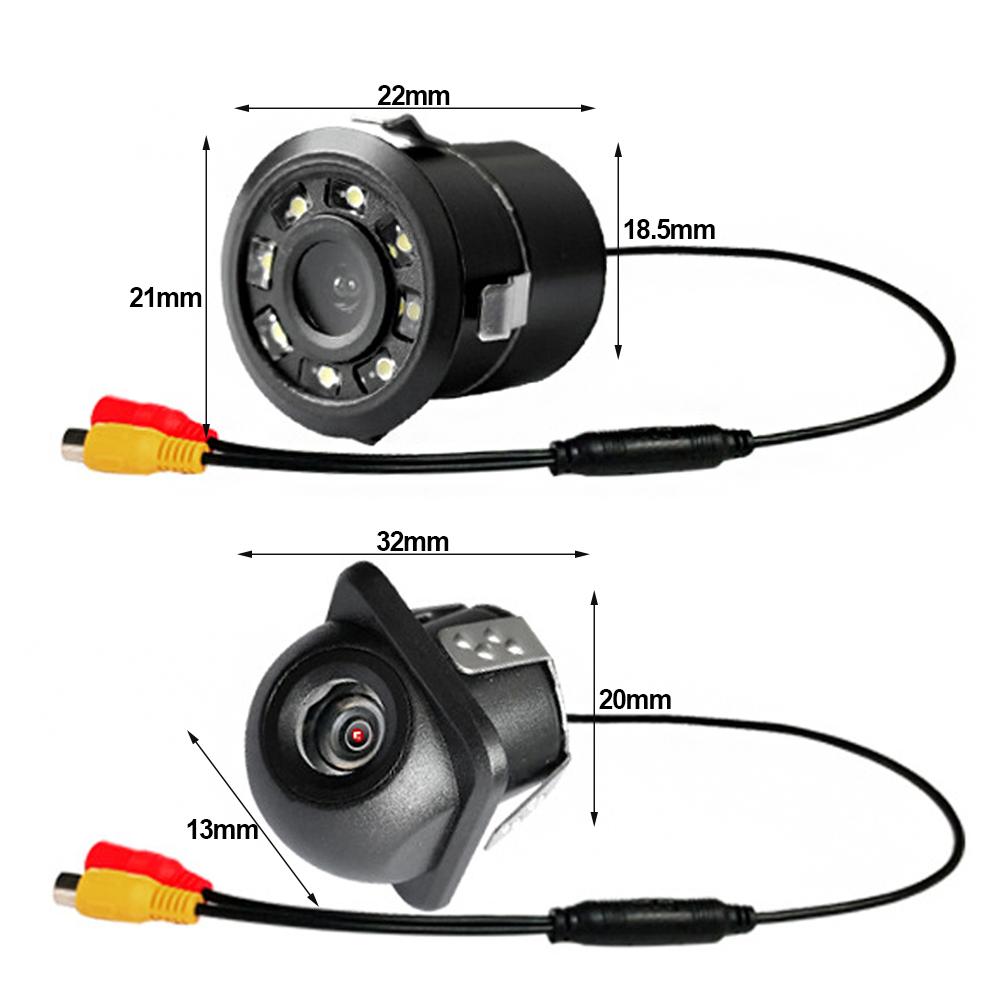 Universal Car Rear View Camera Wide Angle Reverse Parking With or Without LED Auto Backup Monitor car camera recorder