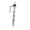 38" Inch Lip And Spur Point Drill Bit with Adjustable Depth Stop for Woodworking