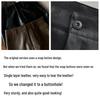 2025 High-Waist Anti-Exposure PU A-Line Skirt with Underpants - Sexy Autumn/Winter Hip-Hugging Skirt