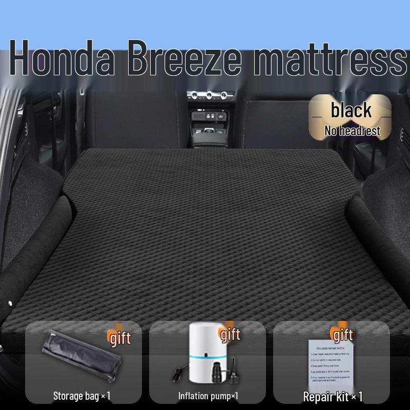 Compatible with 25 Honda Breeze Models: Inflatable Car Bed Mattress for Trunk and Rear Seat