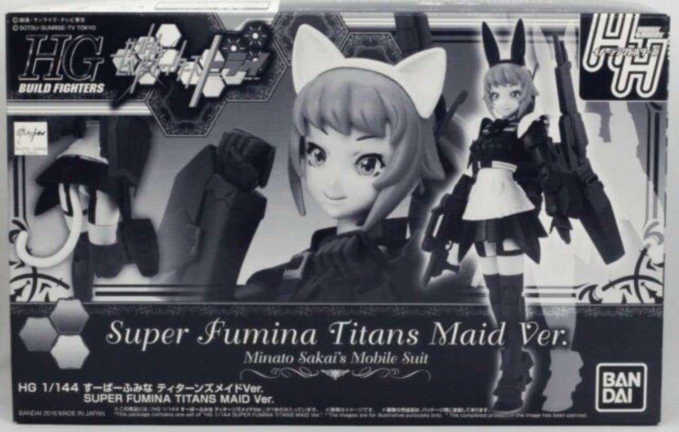 

HGBF 1/144 Super Fumina Titans Maid Ver.