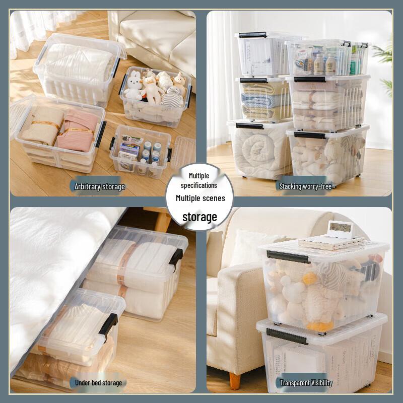 SPACEXPERT 42L Wheeled Storage Box