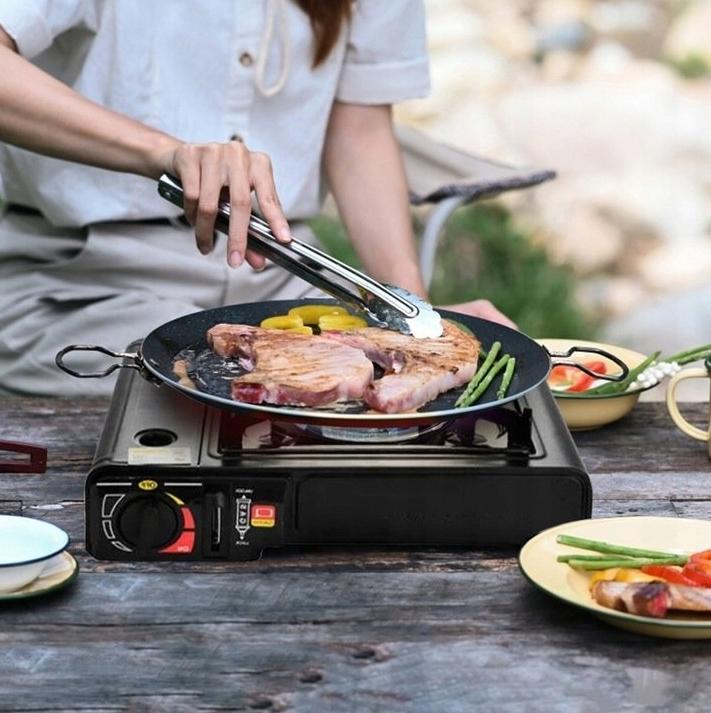 Gas Camping Stove In a Gas Suitcase