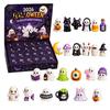 Halloween Party Favors for Children Advent Calendar 2026, 24 Days Countdown with Transparent Acrylic Decor Collectible Mini Figures, Spooky