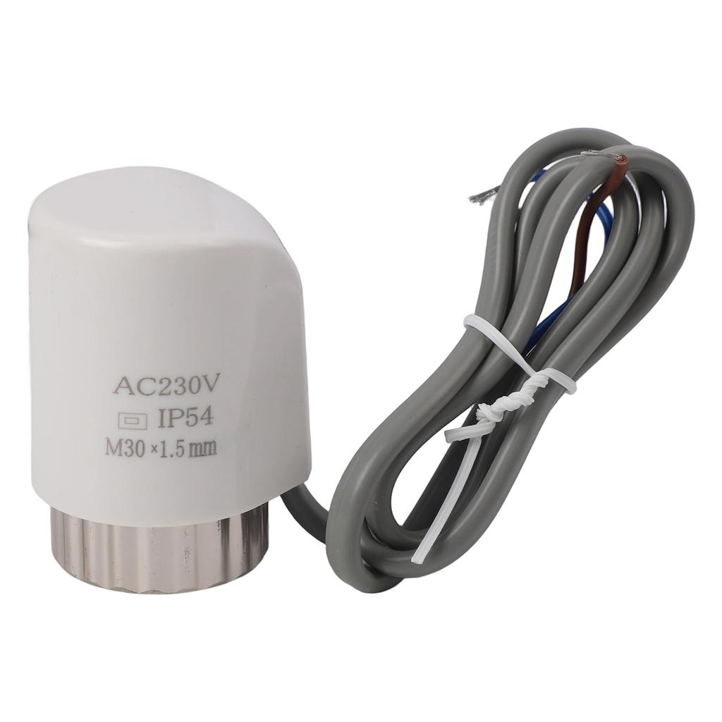 Electric Thermal Actuator Valve AC230V M30x1 5mm for Floor Heating Radiator Valve Systems with Consistent and Stable Performance