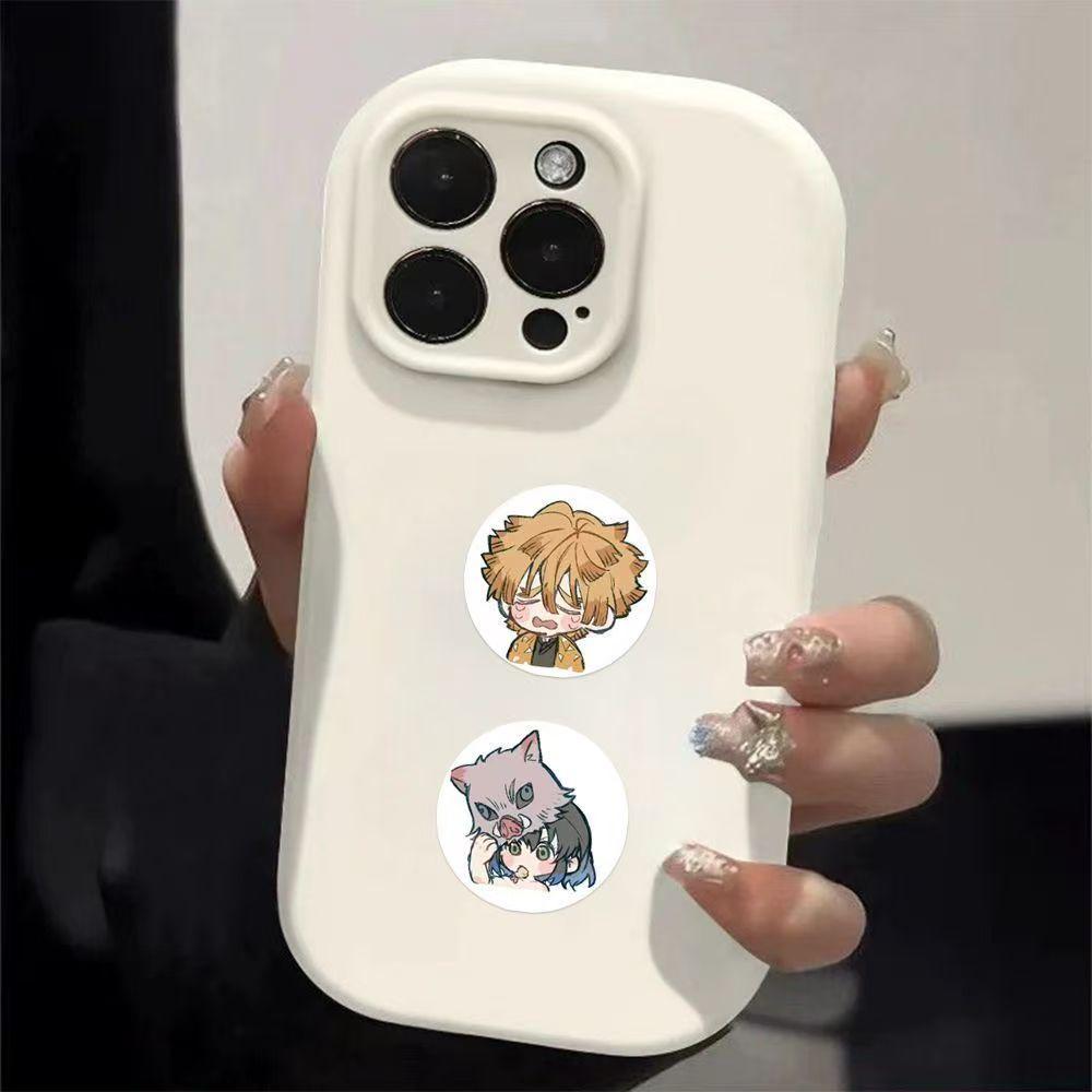 500PCS/Roll Demon Slayer Anime Stickers Cute Tomioka Giyuu Cartoon Decals Toy Journal Notebook Guitar Phone KidRewardStickerGift 6