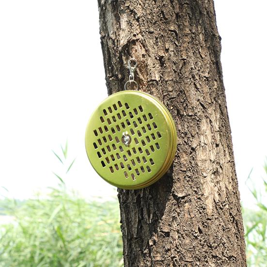 1/2/3Pcs Mosquito Coil Holders with Lid Hollow Design Heat-Resistant Outdoor Camping Fishing Mosquito Coil Incense Burner Case
