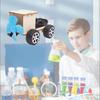 Stem Educational Wind Powered Off-road Vehicle Diy Wooden Model Kit For Children Science Experiment