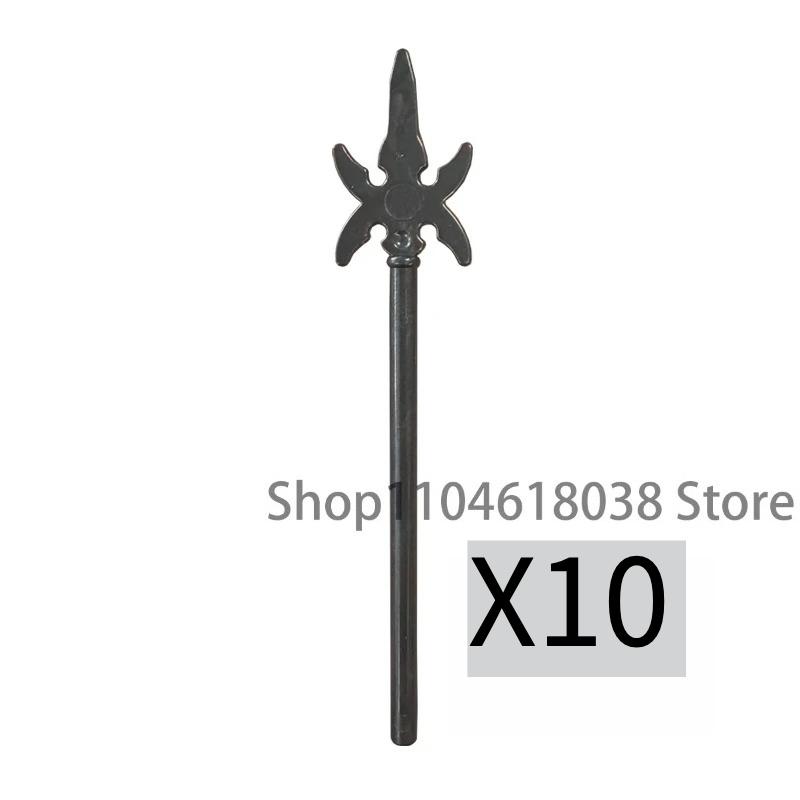 MOC Medieval Building Blocks Character Parts Model Toy Castle Knight Soldier Sword Bow Armor Shield Spear Piercing Parts Bricks