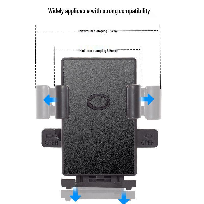Universal Shockproof Phone Holder for Bikes, Scooters & Motorcycles