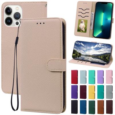 Skórzane etui z klapką na Oppo Realme C21Y C25S C11 C53 C55 C3 C2 A1K C51 C25 C25Y C21 C31 C35 8 Pro 8i Note 50 Etui portfelowe na telefon