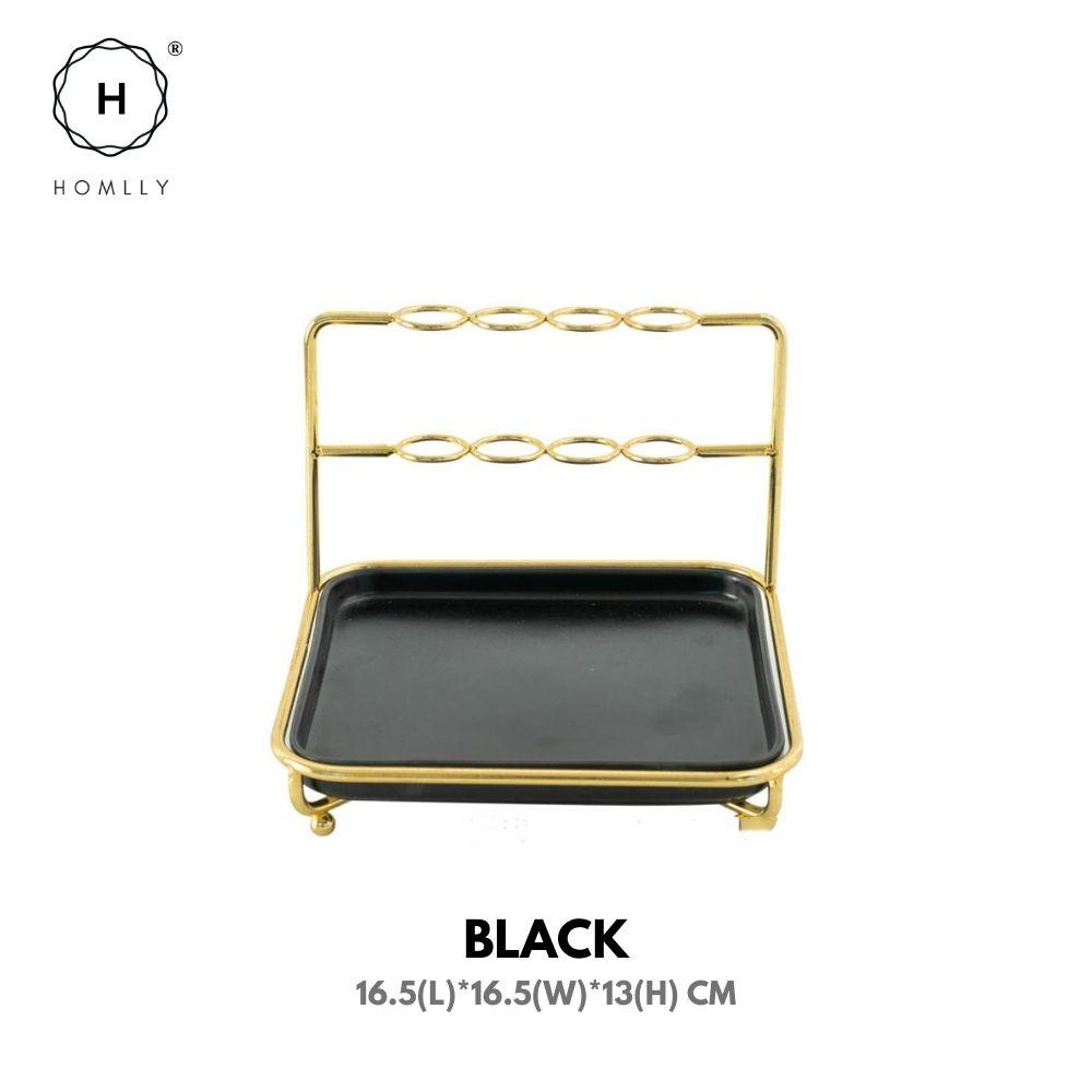 Homlly Marble Jewelry Cosmetic Organizer Display Stand