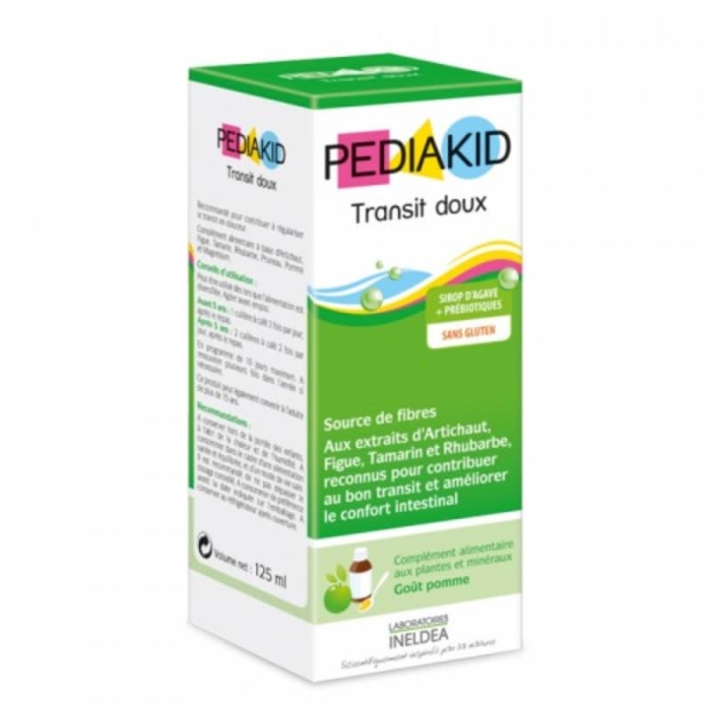 

PediaKid Apple Flavored TRANSIT Syrup 125 ML