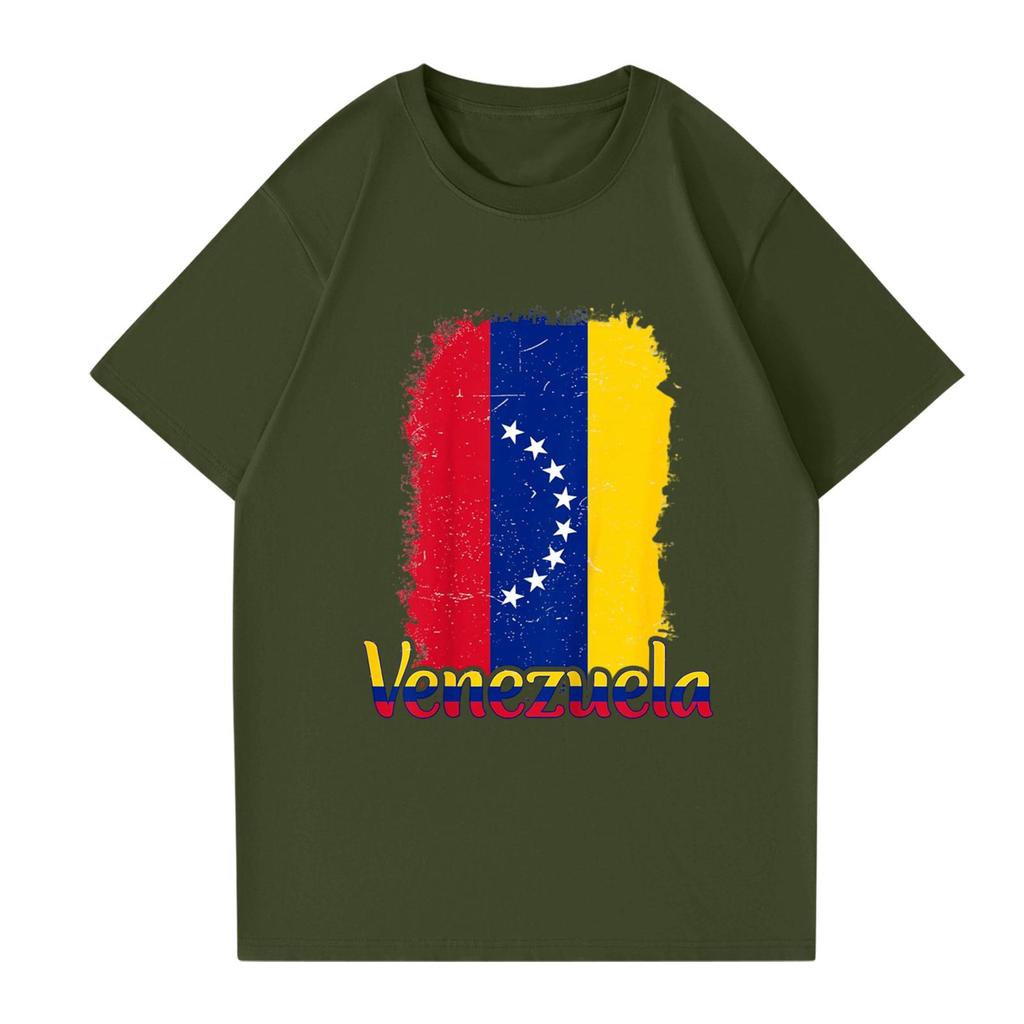 Modisches rundhalsiges lässiges bedrucktes kurzärmeliges T-Shirt Top für Damen und Herren