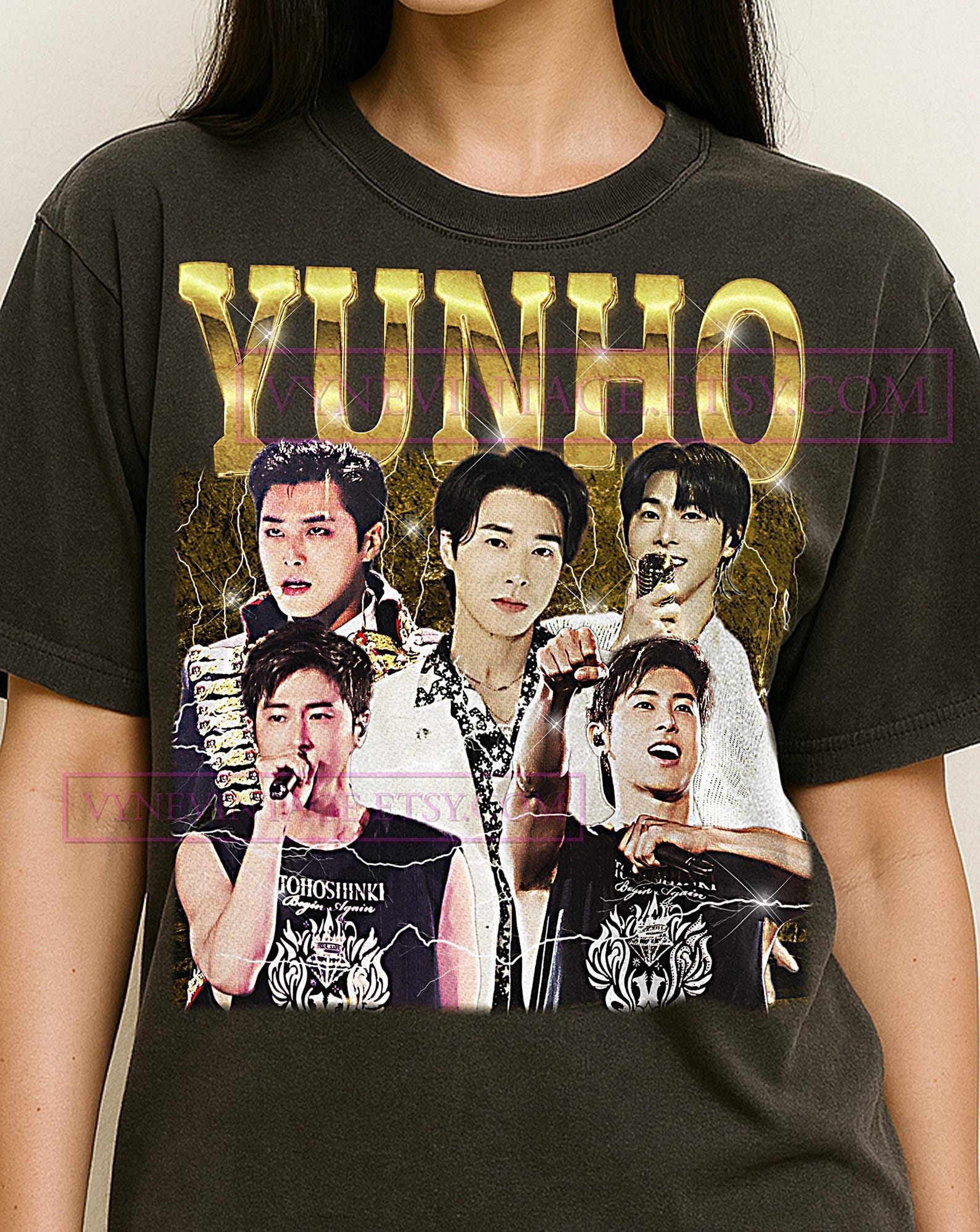 Yunho Bootleg Shirt, Vintage Kpop Idol Performer Dancer TVXQ Star Tee, 90s Retro Throwback T-shirt, Yunho Sweater XL