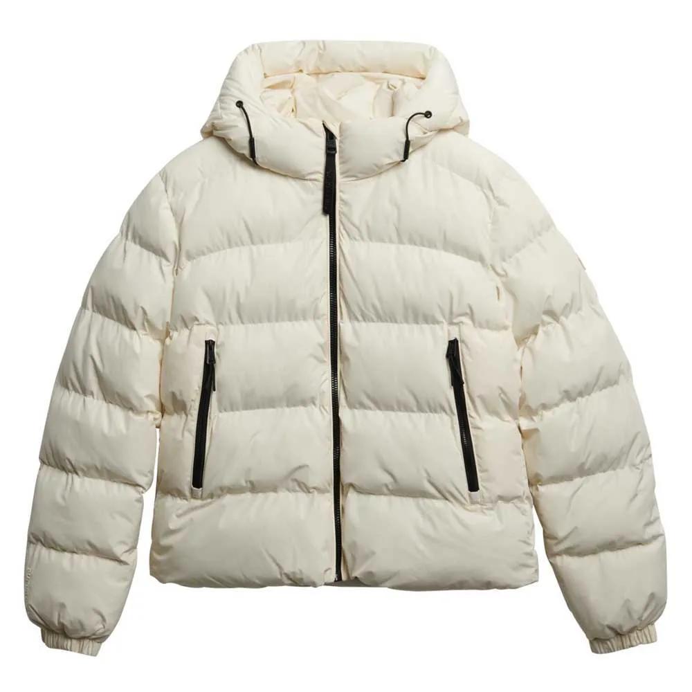 Superdry Damen Weiß Für W5011996a E Sports Steppjacke (M), Lässig, Polyester - Bild 4