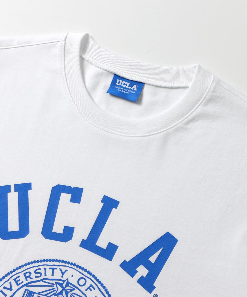 UCLA Unisex California Campus Logo Short Sleeve T-Shirt [White] (Ub7St80)