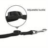 Durable 3-in-1 Nylon Dog Leash with Padded Handle for Outdoor Walking, Car Travel, Hiking and Camping - Three-Way Pet Leash
