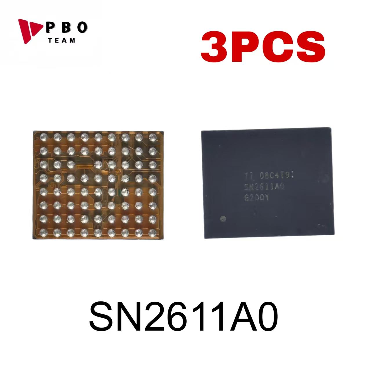 3-50PCS SN2611A0 U3300 U4000 Power Charging Charger ic for iphone 11 12 Pro Max Mini 11 PRO 12 PRO 12 PRO MAX Chipset 3PCS SN2611A0