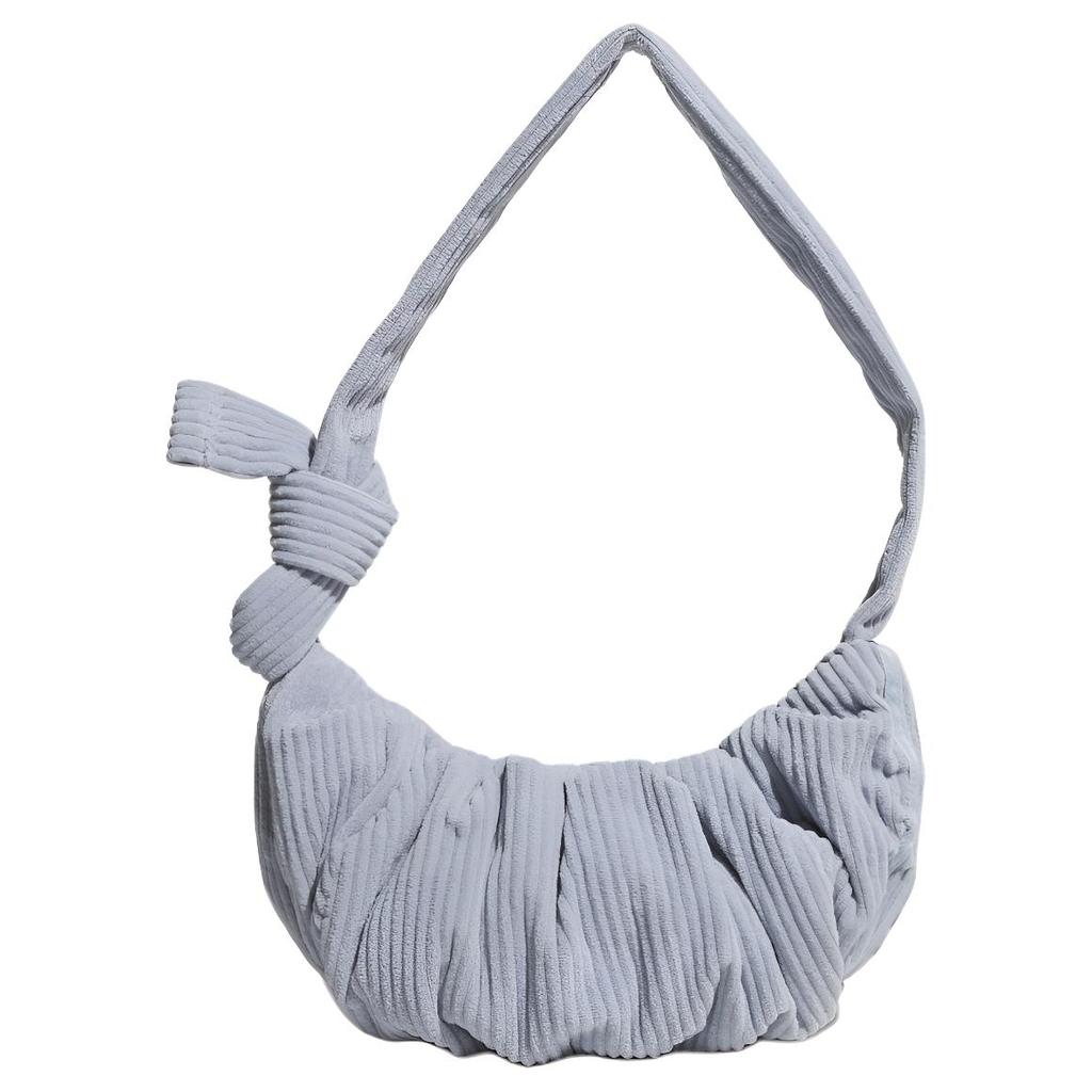 adidas Originali 1.6L Borsa Nuvola Versatile con Design Pieghettato Borsa a Spalla da Donna Blu KT0861