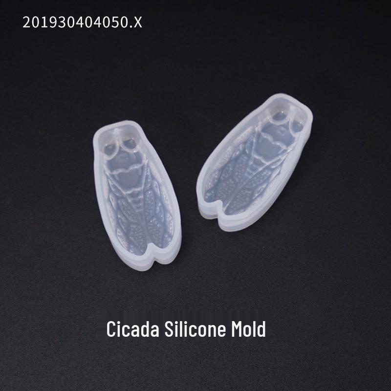 Poppy DIY Cicada Crystal Resin Mold - Silicone for Small Decorations