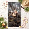 Warface (1) Soft Beach Towel Stylish Beach Pool Towel for Summer Seaside Vacation Travel