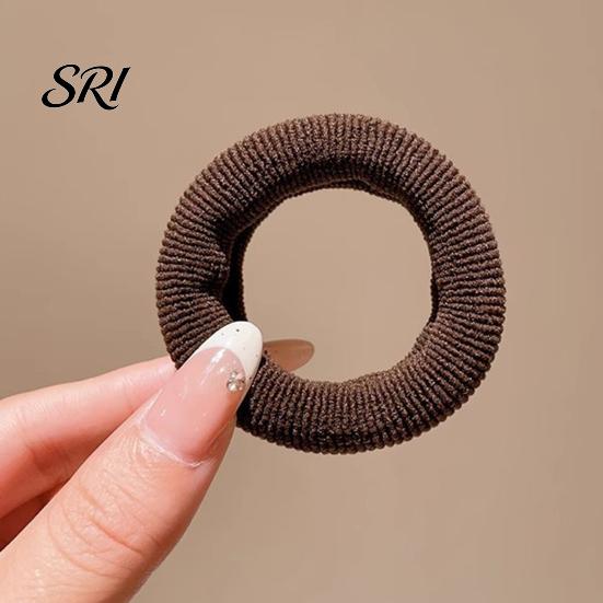 Hair Tie Bracelet Combo 5Pcs Women Ties Adjustable Elasticity Thickened Bands for Thick No Scalp Irritation Holder Versatile Accessories Rubber Band